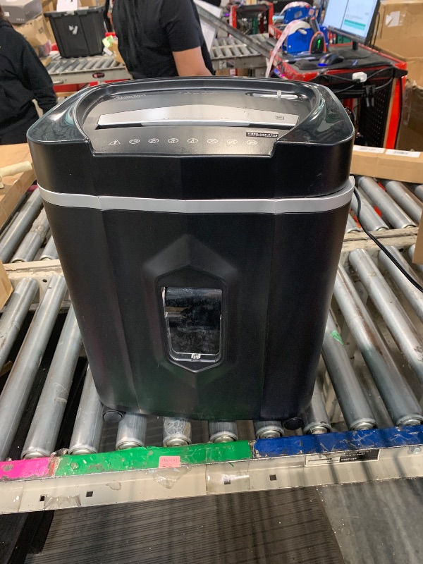 Photo 1 of ***Damage:Minor**** Aurora AU1210MA Professional Grade High Security 12-Sheet Micro-Cut Paper/CD and Credit Card/ 60 Minutes Continuous Run Time Shredder