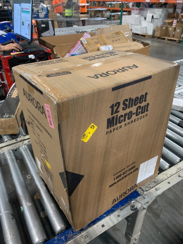 Photo 1 of ***Damage:Minor**** Aurora AU1210MA Professional Grade High Security 12-Sheet Micro-Cut Paper/CD and Credit Card/ 60 Minutes Continuous Run Time Shredder
