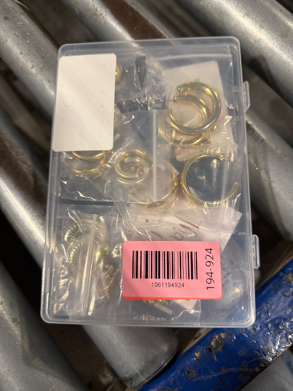 Photo 1 of ****REFERENCE PICTURE***SIMILAR ITEM****Adoyi 9 Pairs Gold Hoop Earrings Set for Womens Twisted Huggie Hoops Earrings 14K 18K Gold Plated for Girls Valentines Mother's Day Birthday Gifts Lightweight