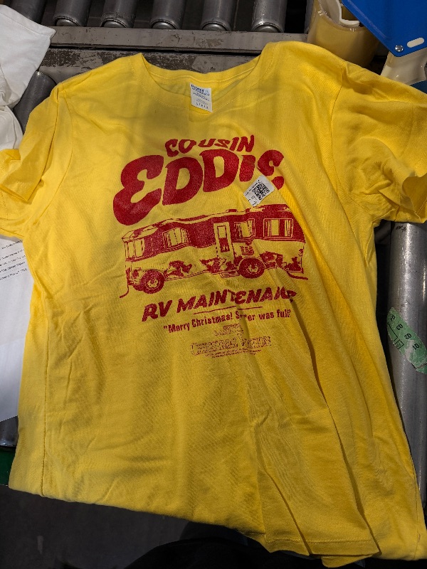 Photo 1 of ****SIZE L***** 18 EACH***** Item Descriptions
Merry Christmas Funny Kiss My @$$ Xmas Men & Women Unisex-Adults T-Shirt Black Small Modern Crew Neck Short Sleeve T-Shirt Winter
Womens Christmas Vacation Full RV Cousin Eddie Holiday Movie V-Neck T-Shirt
Ch