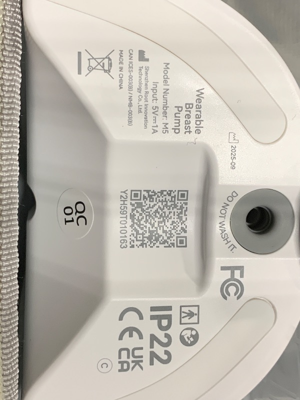 Photo 1 of *** MASSAGER MISSING *** Momcozy M5 Breast Pump & A1 Lactation Massager Combo -Wearable Breast Pump with Double-Sealed Flange (3 Modes/9 Levels) + 2-in-1 Lactation Massager (Heat & Vibration) for Clogged Ducts & Milk Flow