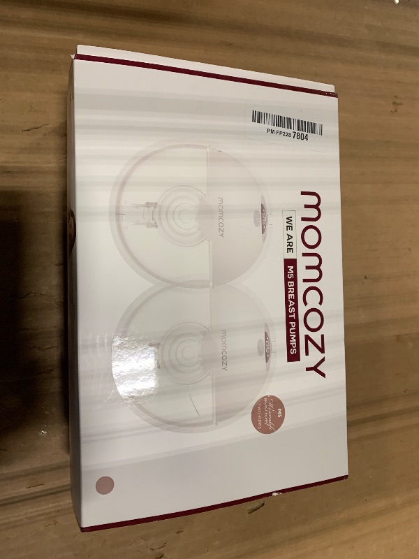 Photo 1 of *** MASSAGER MISSING *** Momcozy M5 Breast Pump & A1 Lactation Massager Combo -Wearable Breast Pump with Double-Sealed Flange (3 Modes/9 Levels) + 2-in-1 Lactation Massager (Heat & Vibration) for Clogged Ducts & Milk Flow