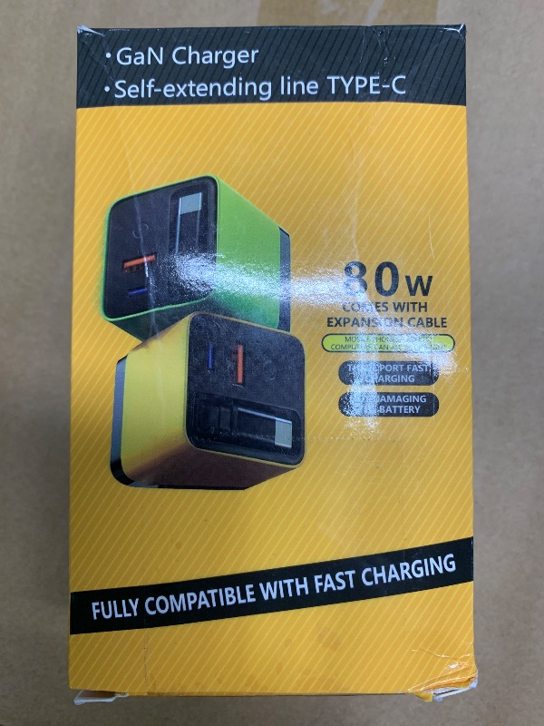 Photo 1 of 
GaN Charger Self extending line type-c