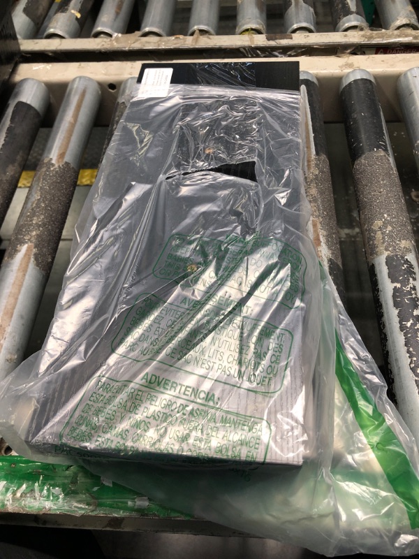 Photo 1 of ***MISSING HARDWARE*** BAYKA Floating Shelves for Wall, Wall Mounted Rustic Wood Shelves for Bathroom, Bedroom, Living Room, Kitchen, Hanging Shelf for Books/Storage/Room Decor with 22lbs Capacity (Black, Set of 3, 15.7in)