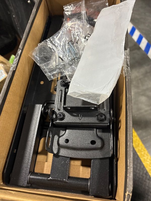 Photo 1 of **MISSING PARTS*
Full Motion TV Wall Mount Articulating Arms Swivel Tilt Rotation for Most 37-84 Inch OLED, LCD, LED Flat Curved TVs, Extension to 24 inch Wood Stud up to 132lbs Max VESA 600x400mm by Pipishell