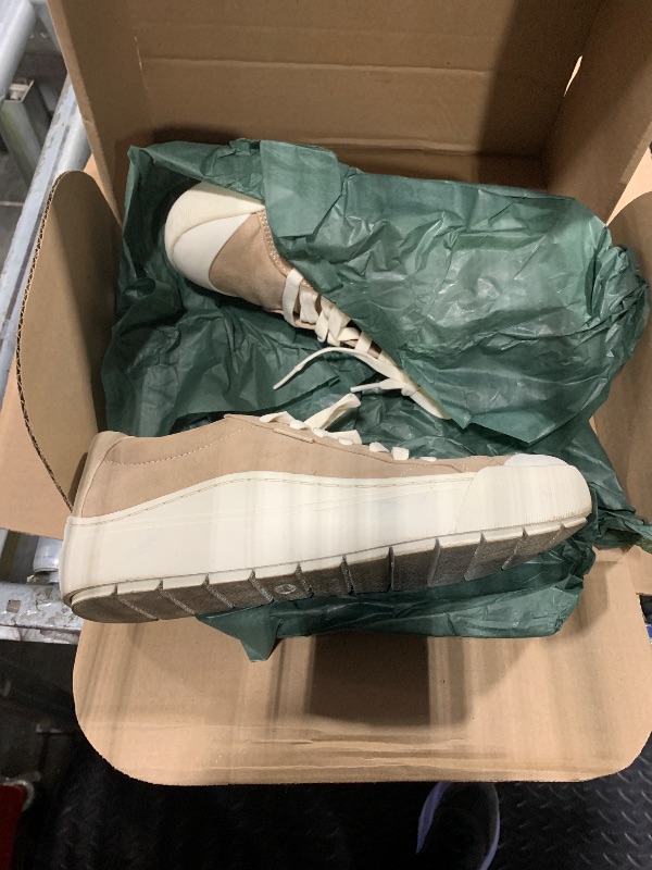 View 3 of ***VERY USED**** Dr. Scholl's Shoes Womens Time Off Platform Slip On Fashion Sneaker Toasted Taupe Microfiber 9.5 M