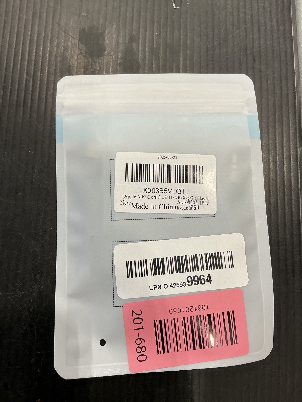 Photo 1 of (Apple MFi Certified) iPhone AUX Cord,Lightning to 1/8 Inch Audio Cable,3.3ft, Headphone Jack Adapter Male Aux Stereo Audio Cable Compatible for iPhone 14/13/12/11/XR/X/8/7 (Black)