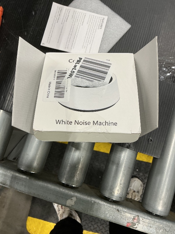 Photo 1 of ***MISSING CHARGER*** ColorsNoise Sound Machine and White Noise Machine with 30 Soothing Sounds with 12 Colors Baby Night Light with Memory Function (Black)