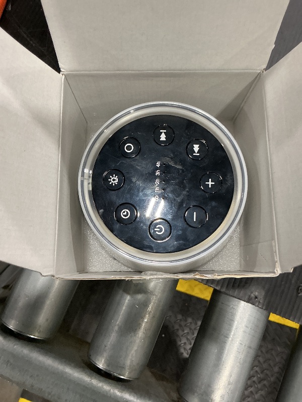 Photo 1 of ***MISSING CHARGER*** ColorsNoise Sound Machine and White Noise Machine with 30 Soothing Sounds with 12 Colors Baby Night Light with Memory Function (Black)