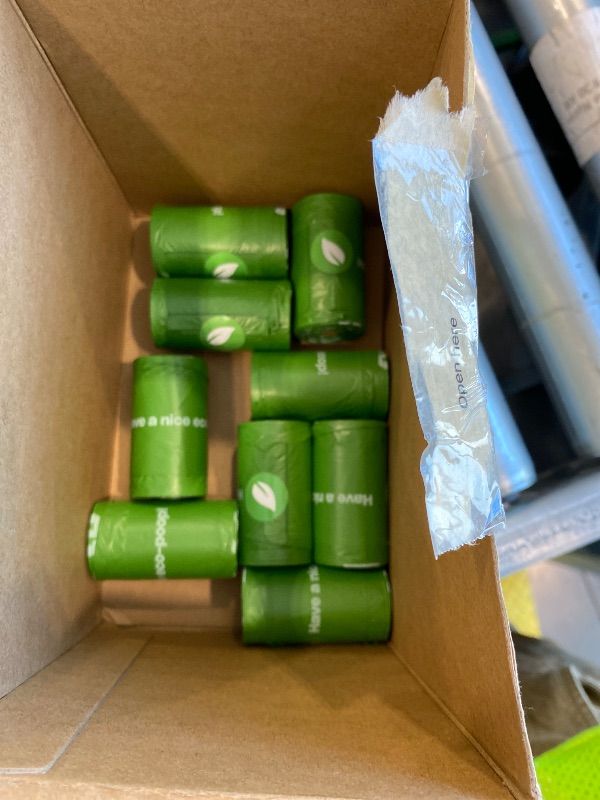 Photo 1 of ***MISSING PIECES*** Dog Poop Bags with Handles Large Size 60 Rolls 720 Counts Big Sizes Leak Proof and Extra Thick Waste Bags Refill Rolls for Walking Medium Large Dogs Cats Litter Unscented