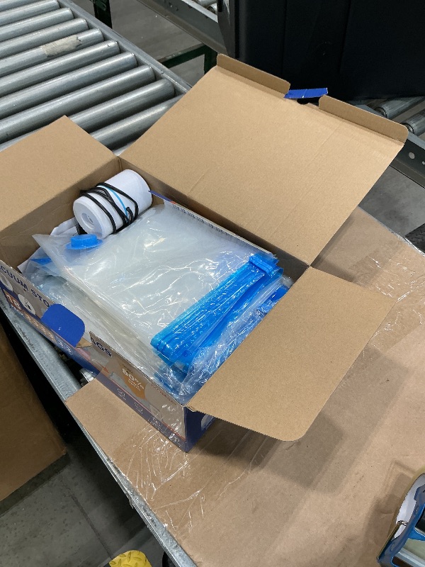 Photo 1 of *MISSING PARTS UNKNOWN*
HOUSE DAY 18 Pack Vacuum Storage Bags with Electric Pump, Valve, Space Saver Vacuum Seal Bags for Clothing, Comforters, and Travel Essentials 3 Jumbo,3 Large,3 Medium,3 Small/3 Small,3 XS Roll Up Bag