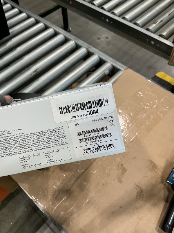 Photo 1 of ***MISSING POWER CORD & CASE*** 
Sony WH-1000XM4 Wireless Premium Noise Canceling Overhead Headphones with Mic for Phone-Call and Alexa Voice Control, Black WH1000XM4