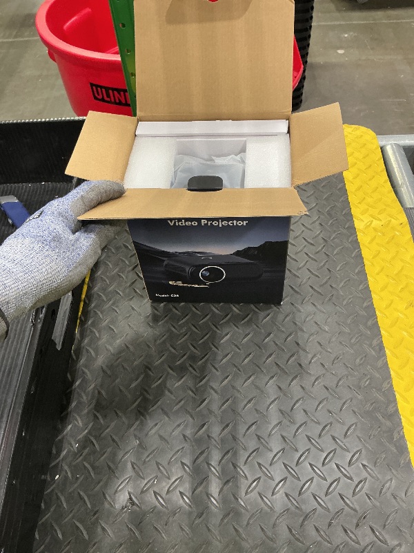 Photo 1 of [Built-in Apps/GoogIe TV/1000ANSI] Smart Projector 4K Supported with WiFi and Bluetooth, GoogIe Voice, Zoom&Keystone, 180°Stand, Goiaey C26 Portable Mini Projector for Outdoor Movie /Home Theater Use