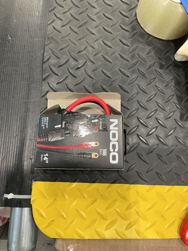 Photo 1 of **MISSING PARTS**
NOCO GBC007 18.5-Inch Boost X-Connect Adapter Extension Cable for GB20, GB40, GB50 and GBX45 UltraSafe Lithium Jump Starters