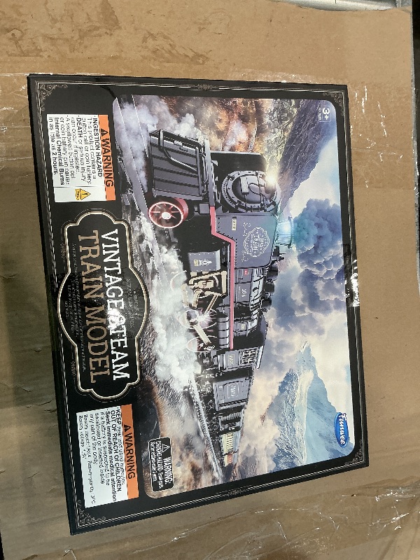 Photo 1 of *MISSING PARTS UNKNOWN*
Funwee Train Set with Glowing Passenger Carriages for Under Christmas Tree,Electric Train Toy with Smoke,Light and Sound,Birthday Gifts Idea for 3 4 5 6 7+ Years Old Toddler Boys and Girls