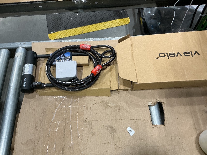 Photo 1 of 




Via Velo
Bike U Lock With Strong Cable ? VIA VELO Heavy Duty Bicycle U Lock shackle 15mm with 3 Keys and Weatherproof Shock Lock Set, Bike Tire Lock For Road Bike Mountain Bike Electric Bike Folding Bike