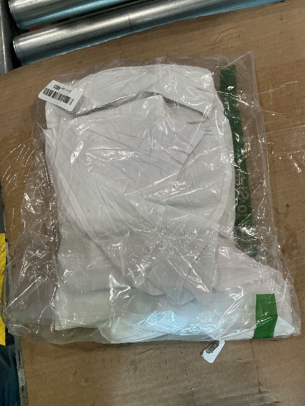 Photo 1 of *MINOR DAMAGE - USED*
Allegra K Women's Work Office Button Down Shirt Puff Sleeve Collared Short Sleeve Fashion Top Large Whites