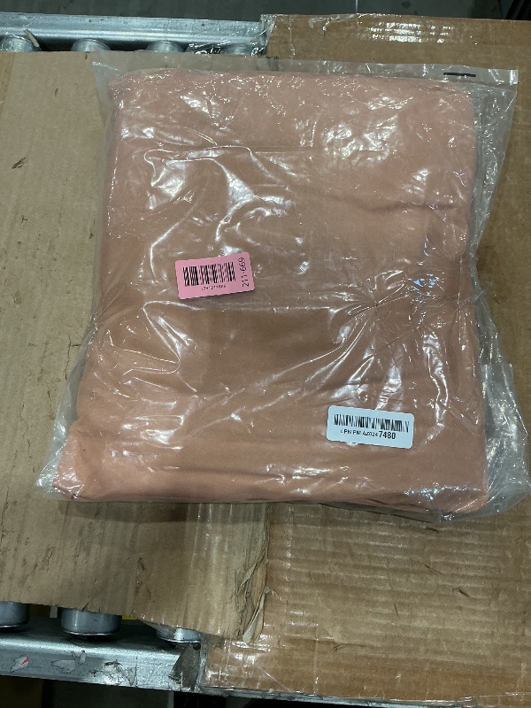 Photo 1 of **UNKNOWN MISSING PIECES**WRENSONGE Queen Comforter Set- 7 Pieces Terracotta Bed in a Bag Queen with Fitted Sheet, Flat Sheet, 2 Shams, and 2 Pillowcases- Warm Bedding Sets for All Season