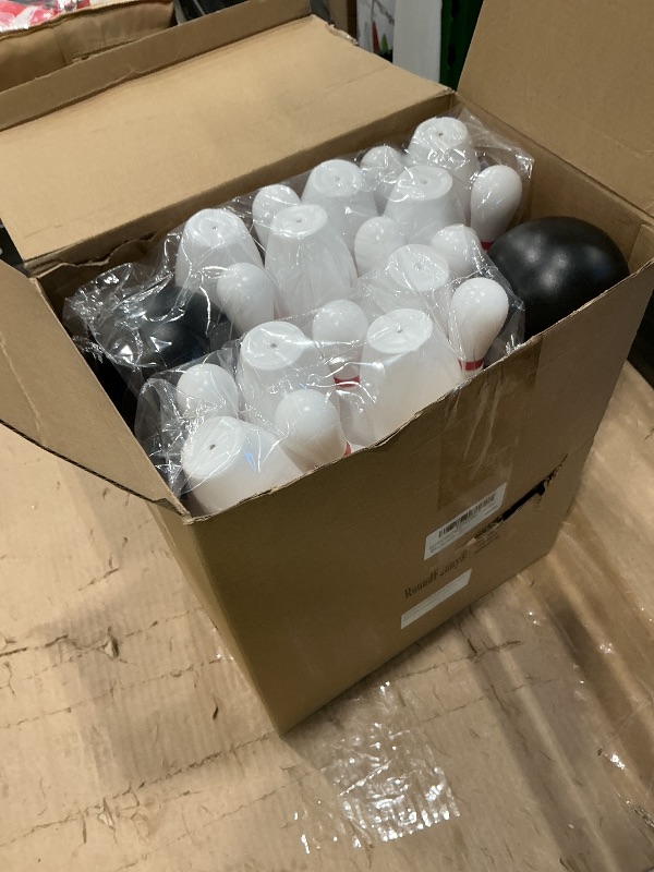 Photo 1 of *USED*
RoundFunny 4 Pack 6.3 Inch Kids Bowling Set Indoor and Outdoor Games for Kid Includes 40 Pcs Plastic Bowling Pins and 8 Pcs Balls Lawn Games for Toddler Yard School Activities Party