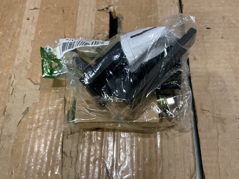 Photo 1 of *MINOR DAMAGE*
Probrico 4 Pack| Dummy Door Handles in Matte Black, Non-Turning Interior Door Levers, Heavy Duty Reversible Indoor Handles for Closet Pantry