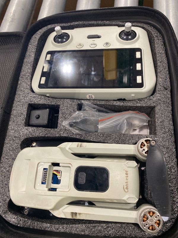 Photo 1 of *USED*
Drone with Camera for Adults 4K, Upgraded 4.5inch LCD RC Screen, GPS Quadcopter Brushless Motor, Auto Return, Follow Me, Waypoint Fly, Optical Flow, Visual Tracking,60 Mins Flight, Foldable 5G Transmission FPV Quadcopter for Beginners