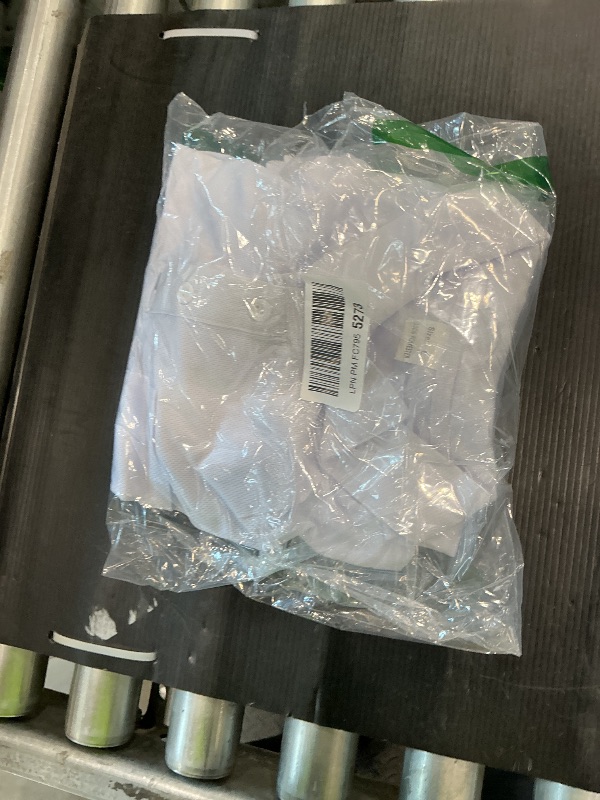 Photo 1 of *USED*
CORTUBO Men's Fashion Polo Shirts Classic Button Long Sleeve Pullover Lightweight Collared Golf Shirt for Men White L