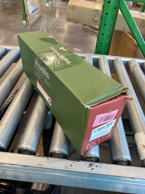 Photo 1 of *USED*
Christmas Tree Lights with 202 LEDs, 6 FT Remote Control Christmas Lights with 8 Lighting Modes, IP67 Waterproof Outdoor Decorations for Outside Indoor Yard Porch (Warm White)