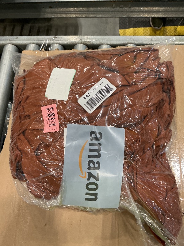 Photo 1 of *PARTIAL SET sheck clerk comments *
Monbix Queen Comforter Set - 7 Pieces Burnt Orange Bed in a Bag Queen Bedding Sets with Comforters, All Seasons Fall Comforter Bed Set with Sheets,Pillowcases & Shams