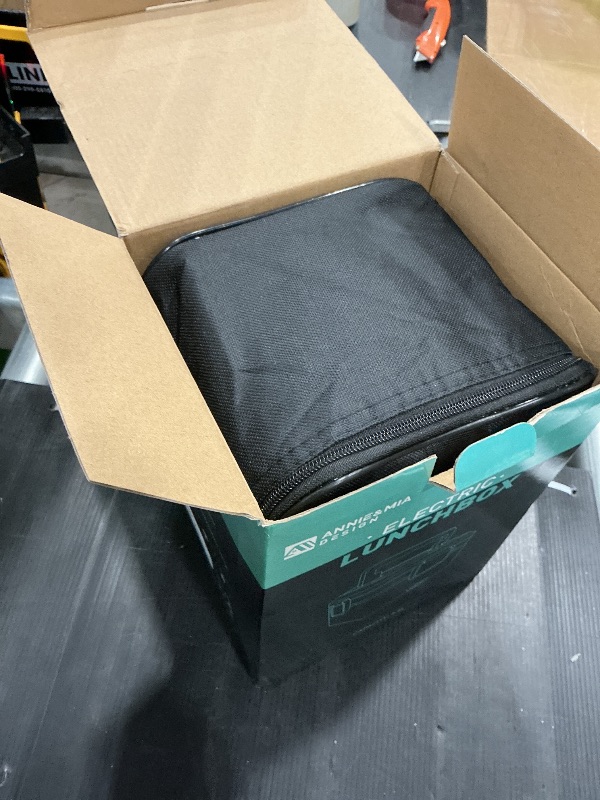 Photo 1 of **MISSING PARTS - Missing the charger**
Annie & Mia Design Electric Lunch Box for Adults, 100w 3.5L 2-Layer Portable Food Warmer, Dual Mode 2.5L + 1L Heated Lunch Box for Adults, Home/Car/Office/Truck Use, Lonchera Eléctrica Portátil