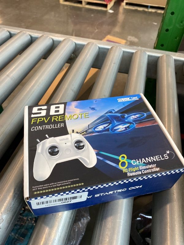 Photo 1 of *USED*
STARDRONE S8 RC Flight Simulator Controller- 8 Channels FPV Drone Games Remote Controller Support Popular System&Platform- Ideal for Beginner Pilots Professional Training Experience(Mode 2) (Black)