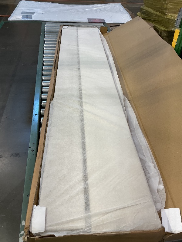 Photo 1 of ***PARTIAL SET*** ***READ CLERK NOTES*** Merax Twin Size Velvet Upholstered Platform Bed, Wood Bed Frame with Twin Size Trundle, Beige