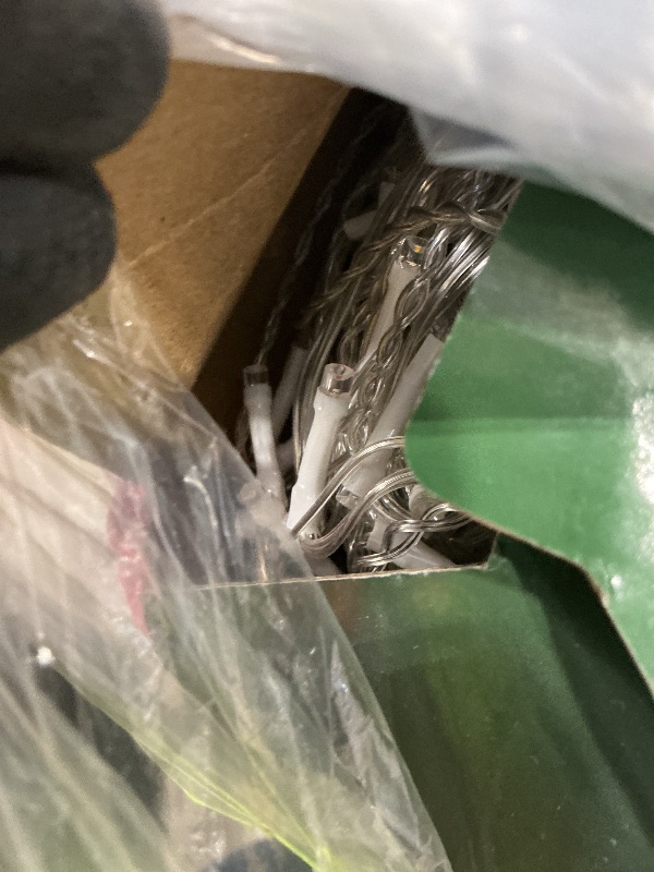 Photo 1 of JXLEDAYY Christmas Lights Super Long 1280 LED 131 FT LED String Lights with 240 Drops Plug in 8 Modes Christmas Decoration for Holiday Wedding Party Bedroom Garden Patio Outdoor Indoor (Multicolor)