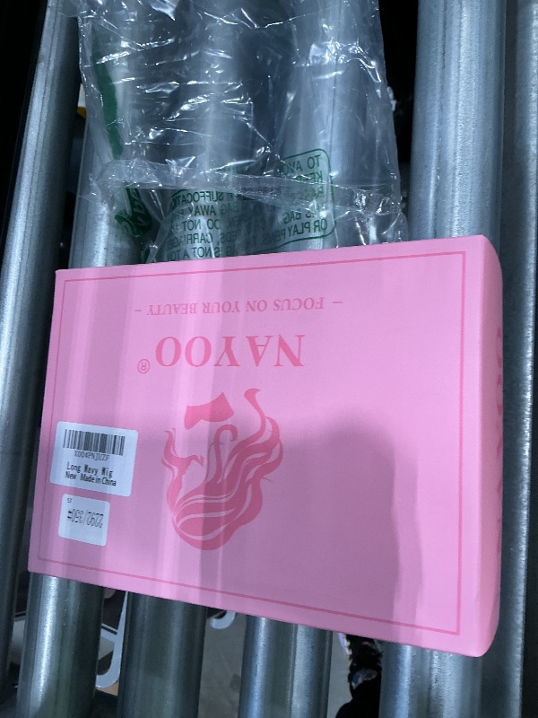 Photo 1 of **MINOR DAMAGE - USED**
NAYOO Long Auburn Wavy Wig for Women 26 Inch Middle Part Curly Wavy Wig Natural Looking Synthetic Heat Resistant Fiber for Daily Party Use(26Inch Auburn)