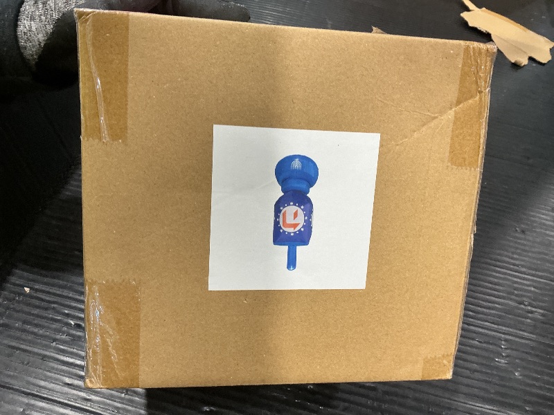 Photo 1 of *UNTESTED*
[ Spinning Top Dreidel ] 6Ft Lighted Hanukkah Inflatable Dreidel with Built-in 4 LED Lights,Chanukah Yard Decor for Outdoor Lawn Garden Home Indoor Holiday Party