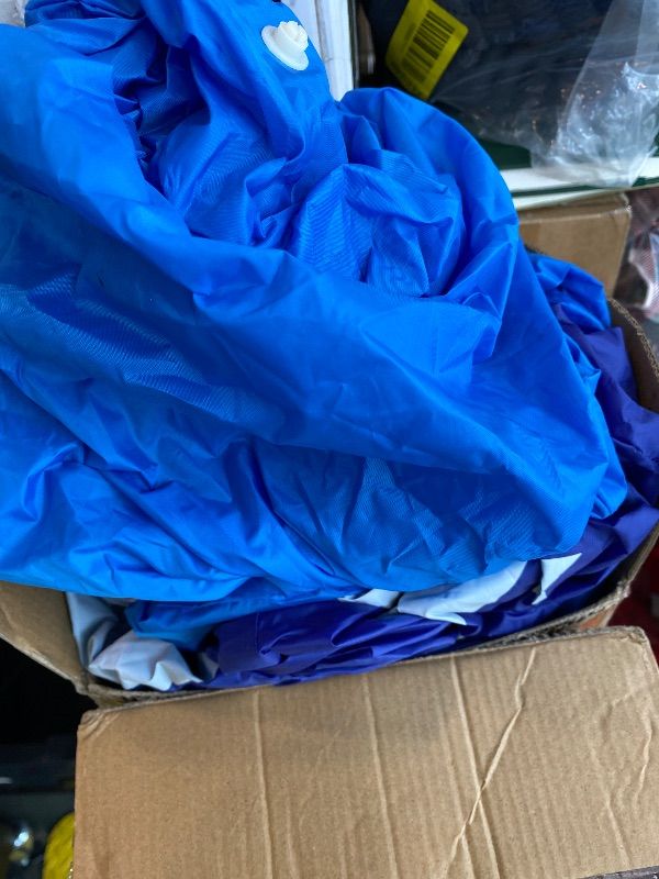 Photo 1 of *UNTESTED*
[ Spinning Top Dreidel ] 6Ft Lighted Hanukkah Inflatable Dreidel with Built-in 4 LED Lights,Chanukah Yard Decor for Outdoor Lawn Garden Home Indoor Holiday Party