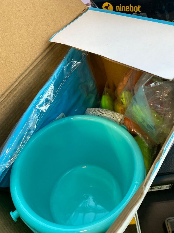 Photo 1 of **no poles**NIPLOOOW Pool Fishing Toys Games, Water Table Bathtub Toy with Inflatable Pool Pole Rod Net Plastic Floating Fish, Birthday Gifts for Kids Age 3 4 5 6 Year Old,Kids Outdoor Toys