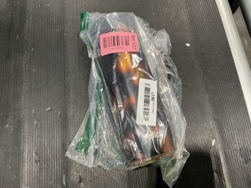 Photo 1 of ***SCRATCHES*** Ello Magnet 18oz Stainless Steel Travel Mug with Handle and Leak Proof Lid | Vacuum Insulated Coffee Cup Keeps Drinks Hot for 5 Hours | BPA Free Tumbler with Built In Coaster, Tortoiseshell