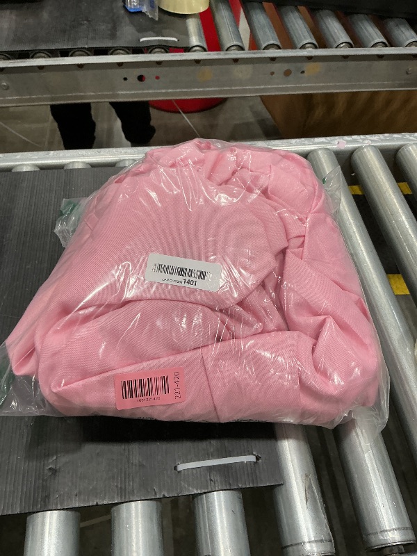 Photo 1 of *MINOR DAMAGE - USED*
sancua Rectangle Tablecloth - 90 x 132 Inch - Stain and Wrinkle Resistant Washable Polyester Table Cloth, Decorative Fabric Table Cover for Dining Tables, Buffet Parties and Camping, Pink