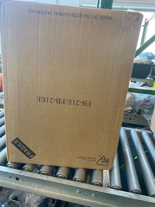 Photo 1 of **Missing**
IRIS USA File Box, Plastic File Organizer with Lids for Letter/Legal File, Portable Document Box For Moving, Storage Bin with Durable and Secure Lid, Stackable Nestable BPA-Free, Pearl 35 Qt. 4 Pack