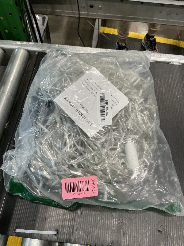 Photo 1 of *UNTESTED*
99ft Colored Christmas Lights Outdoor, 1216 LED Icicle Lights for Outside House with Clear Wire 8 Modes Timer, Plug in Waterproof for Home Holiday Eaves Yard Party Tree Room Wall Indoor Decoration