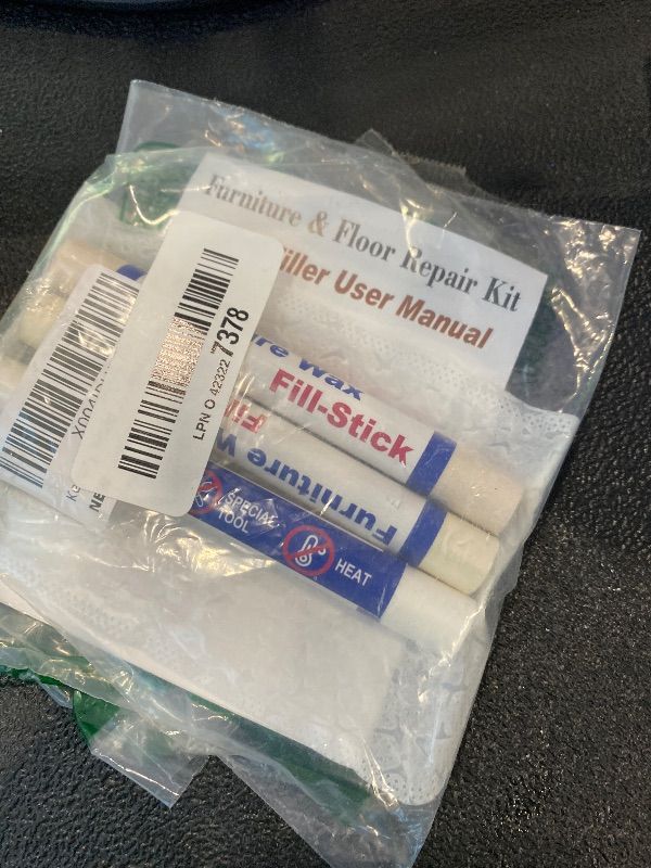 Photo 1 of ***MISSING WAX FILL STICK*** Kenbry Wood Filler Sticks 3 Colors White Wax Fill Stick, Wood Repair Kit for Scratches, Crack, Scuffs, Gouges on Wooden Funiture, Floors, Cabinets, Tables, and Doors-Rub Briskly Repair