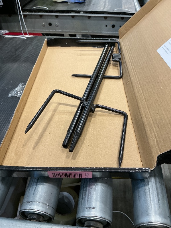 Photo 1 of **NO HOOK**ToyHotels Shepherd Hooks for Outdoor, 1 Pack 62 Inch Bird Feeder Pole with 5 Prongs Base for Hanging Lantern, Hummingbird Feeder, Lightweight Plant, Shepherds Hook for Bird Feeders for Outside