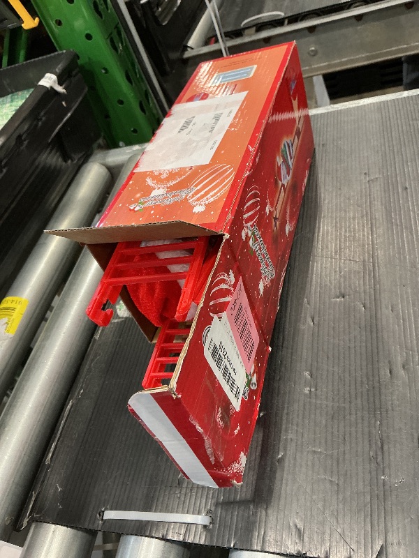 Photo 1 of *UNTESTED*
PURFUN Electric Santa Climbing Ladder Battery Operated Climbing Santa Claus with Music, Climbs Up and Down, Christmas Decorations Christmas Tree Ornament Holiday Xmas Party Supplies Home Decor