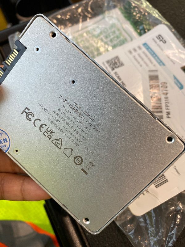 Photo 1 of *UNTESTED*
ORICO 4TB SATA SSD 2.5" Internal Solid State Drive, up to 550MB/s, 3D NAND SATA III SSD with Aluminum Shell, for Desktop Laptop PS4 NAS DIY External Drive - S500PRO