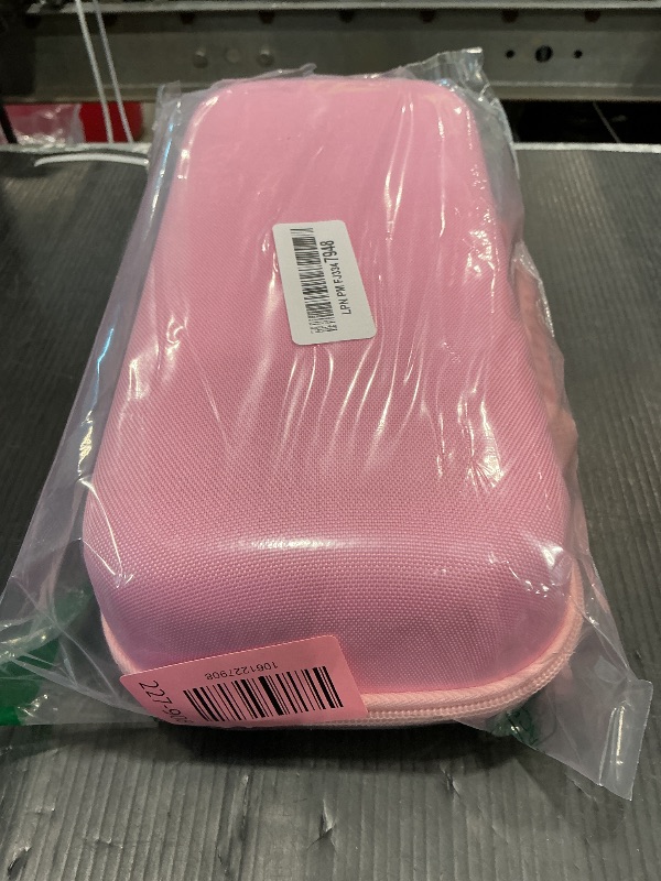 Photo 1 of [Charge inside] Carrying Case for Nintendo Switch 2 2025 / Switch OLED / Switch with Adapter and Joy-Con Storage, Travel Case for Switch 2 Console with 22 Game Card Storage (Pink)