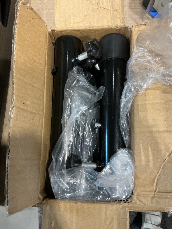 Photo 1 of (4-PACK) Folding Table Leg Extenders, Highly Durable Steel Folding Table Leg Risers, Folding Desk Leg Extensions For Straight And Bent Legs, Adjustable Table Height Extenders For Rise 3.6in/5.2in