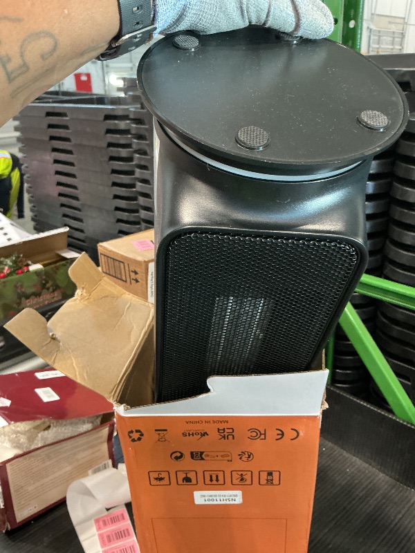 Photo 1 of *UNTESTED*
1500W Space Heaters for Indoor Use, Smart PTC Electric Heater with Wifi/App & Remote Control, 24H Timer, 90° Oscillation, Overheat and Tip-Over Protection, 5 Modes for Home Office Bedroom Bathroom