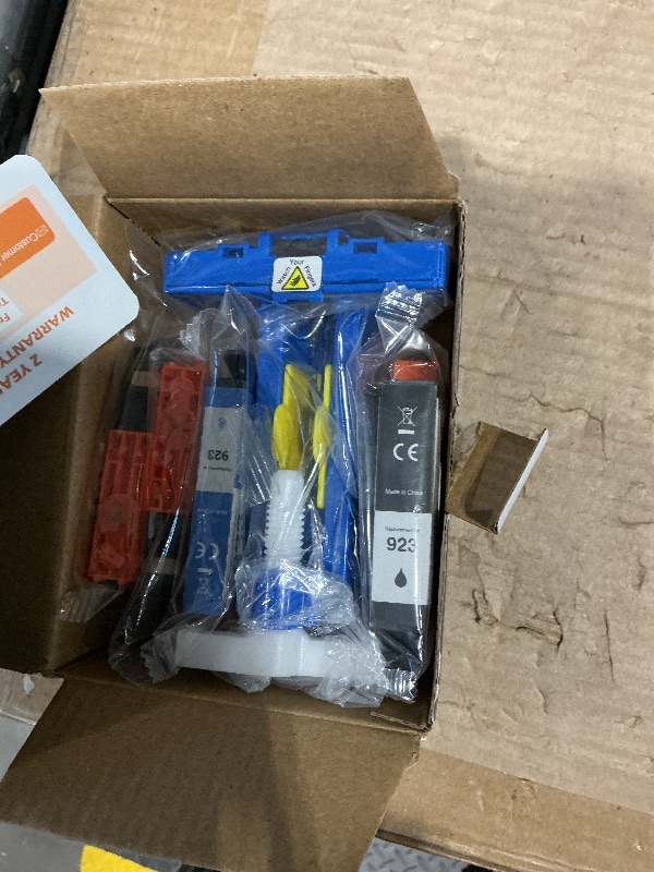 Photo 1 of *USED*
TOKYOINK 923 Ink Cartridges Combo Pack Replacement for HP 923e 923 923XL Ink Cartridges Work for OfficeJet 8120 8122e 8123 OfficeJet Pro 8130 8135e 8138e 8139e Printer Without Chip (4 Pack)