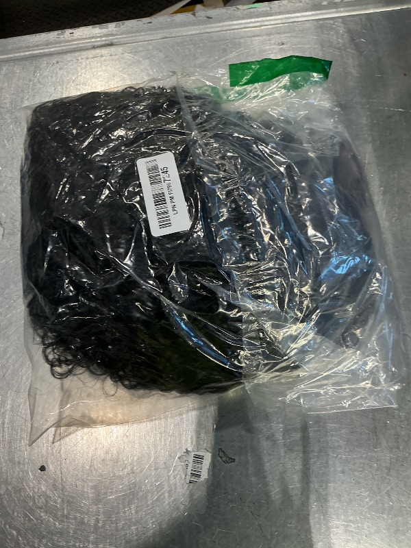 Photo 1 of **MINOR DAMAGE - USED**
Alebery 27 Inch Drawstring Ponytail Extension for Black Women Deep Curly Ponytail Extension Synthetic Mixed with Human Hair Hairpieces Afro Kinky Curly Pony Tail for Daily Use (Black)