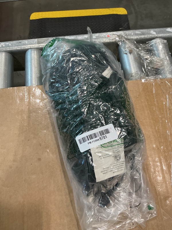 Photo 1 of **MISSING PLUG*
12ft x 5ft 360 LED Christmas Net Lights, 8 Modes Waterproof With Timer Low Voltage Connectable Mesh Lights for Trees, Bushes, Shurb, Garden, Outdoor Decoration(1 Pack, Green Wire, Warm White)